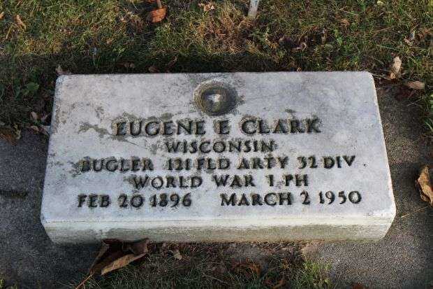 EUGENE E CLARK MEMORIAL CEMETERY STONE
