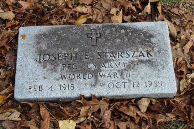 JOSEPH E STARSZAK MEMORIAL CEMETERY STONE