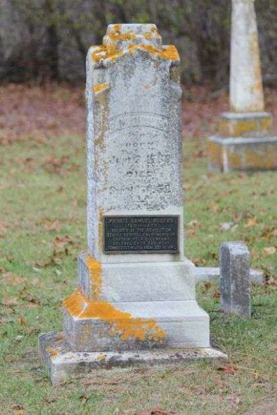 PRIVATE SAMUEL ROGERS REVOLUTIONARY WAR MEMORIAL