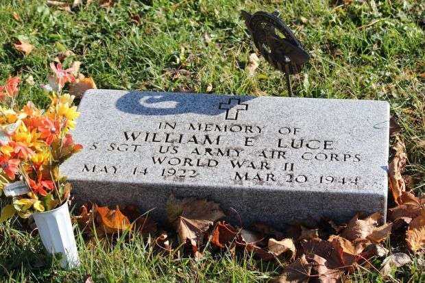 WILLIAM E LUCE MEMORIAL CEMETERY STONE