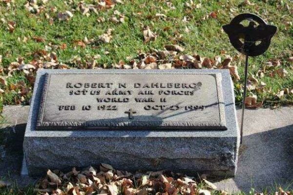 ROBERT N DAHLBERG MEMORIAL CEMETERY STONE