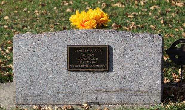CHARLES W LUCE MEMORIAL CEMETERY STONE