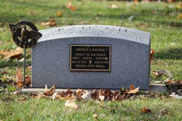 GEORGE L RAUSCH MEMORIAL CEMETERY STONE