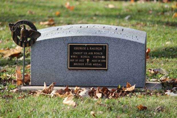 GEORGE L RAUSCH MEMORIAL CEMETERY STONE