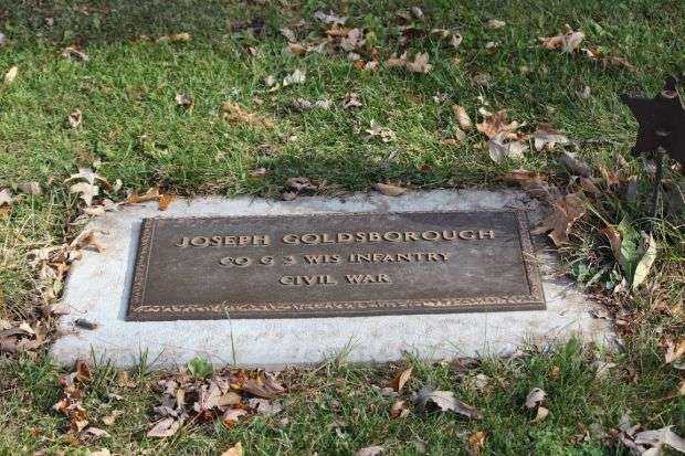 JOSEPH GOLDSBOROUGH MEMORIAL CEMETERY STONE