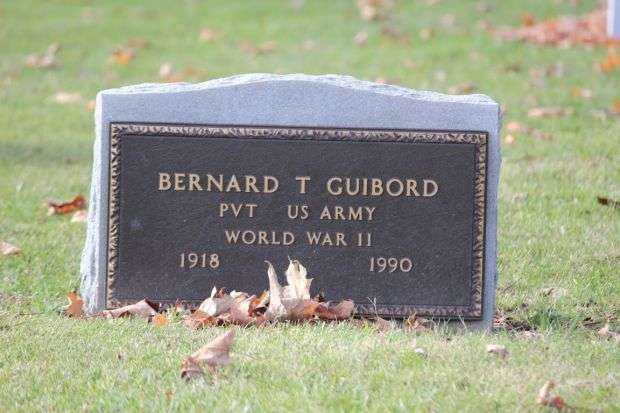 BERNARD T GUIBORD MEMORIAL CEMETERY STONE
