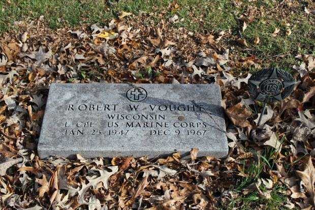 ROBERT W VOUGHT MEMORIAL CEMETERY STONE