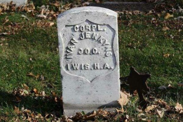IVAN JENKYNS MEMORIAL CEMETERY STONE