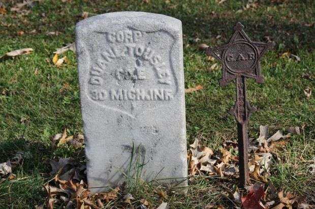 DUANE TOUSLEY MEMORIAL CEMETERY STONE