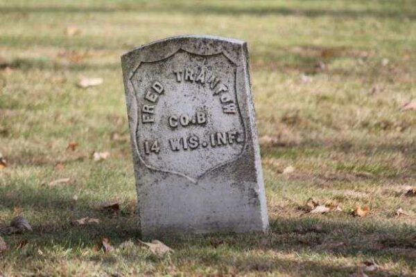 FRED TRANTOW MEMORIAL CEMETERY STONE