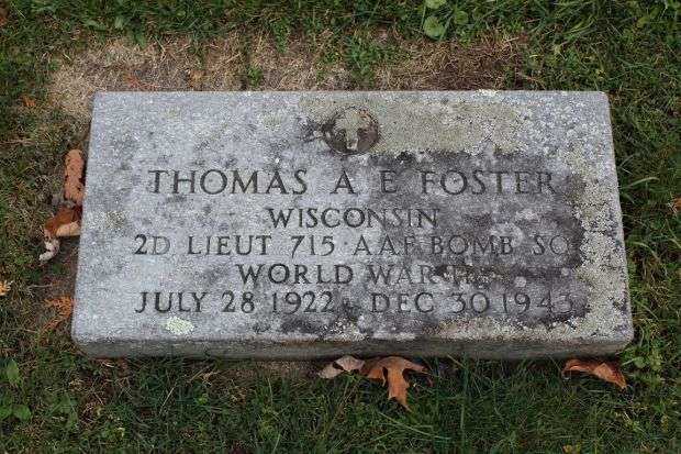 THOMAS A E FOSTER MEMORIAL CEMETERY STONE