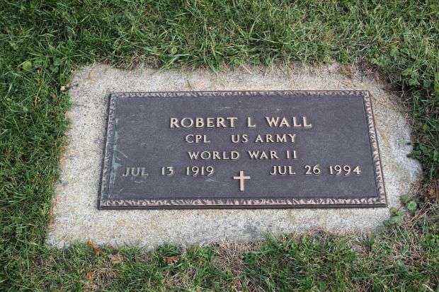 ROBERT L WALL MEMORIAL CEMETERY STONE