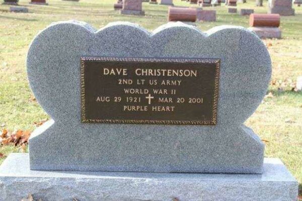 DAVE CHRISTENSON MEMORIAL CEMETERY STONE