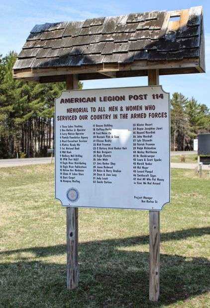 AMERICAN LEGION POST 114 HONOR ROLL MEMORIAL