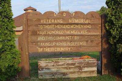 LAC DU FLAMBEAU VETERANS MEMORIAL