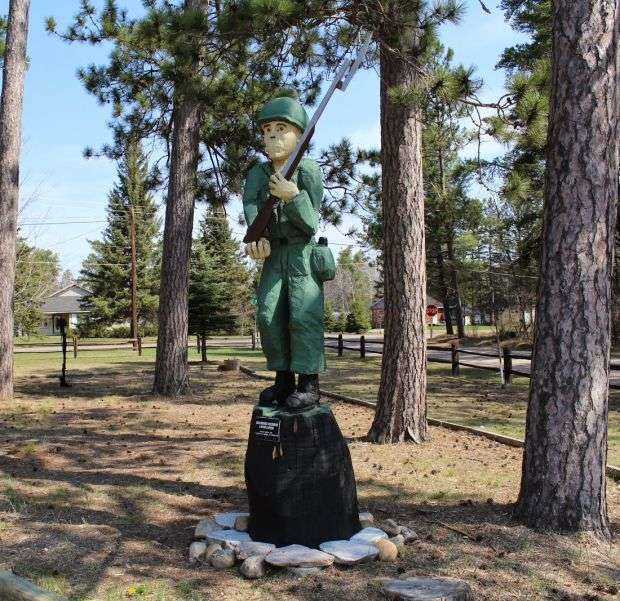 VFW POST 8400 VETERANS MEMORIAL STATUE