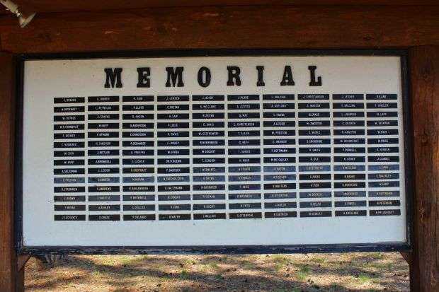 VFW POST 8400 VETERANS MEMORIAL PLAQUE B