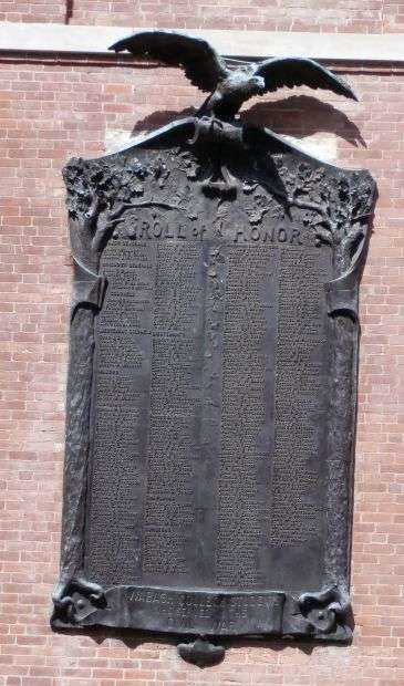 WABASH COLLEGE CIVIL WAR MEMORIAL