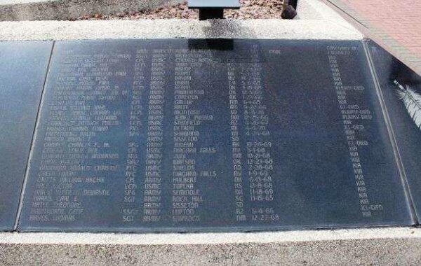 NATIONAL NATIVE AMERICAN VIETNAM VETERANS MEMORIAL PLAQUE C