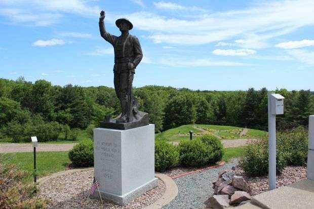 THE HIGHGROUND DOUGHBOY WORLD WAR I VETERANS MEMORIAL