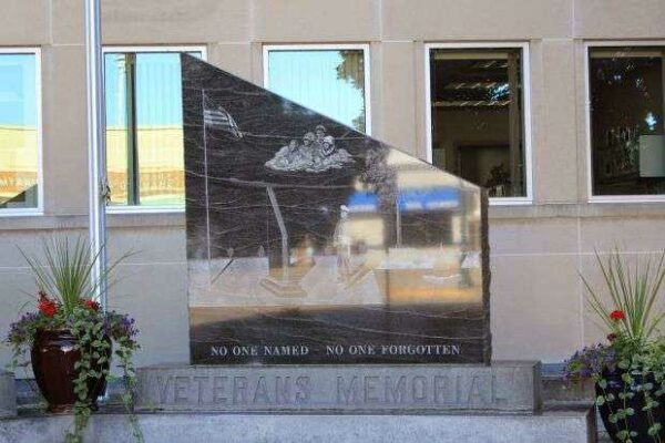 SHAWANO COUNTY VETERANS MEMORIAL RIGHT STONE