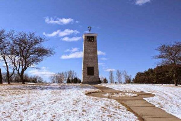KING VETERANS, WIVES, WIDOWS AND MOTHERS MEMORIAL TOWER