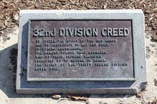 32ND DIVISION CREED WAR MEMORIAL