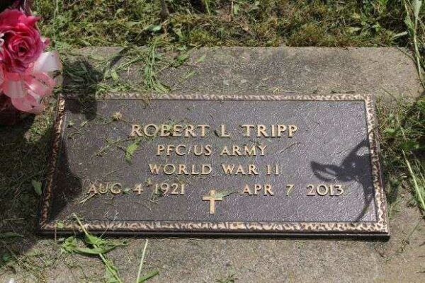 ROBERT L. TRIPP MEMORIAL CEMETERY STONE