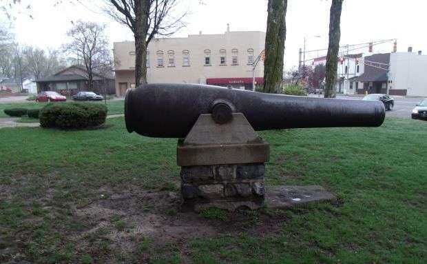 LAGRANGE COUNTY CIVIL WAR MEMORIAL CANNON