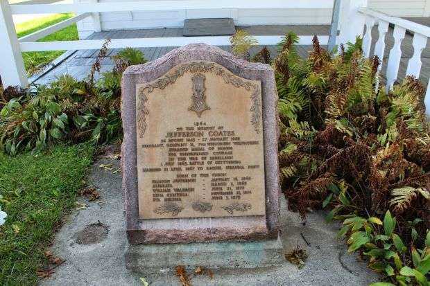 JEFFERSON COATES MEDAL OF HONOR MEMORIAL