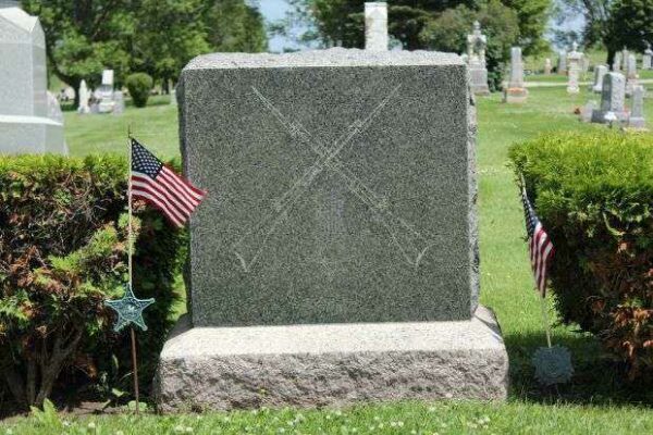 IN MEMORY OF UNKNOWN DEAD UNION SOLDIERS MEMORIAL FRONT