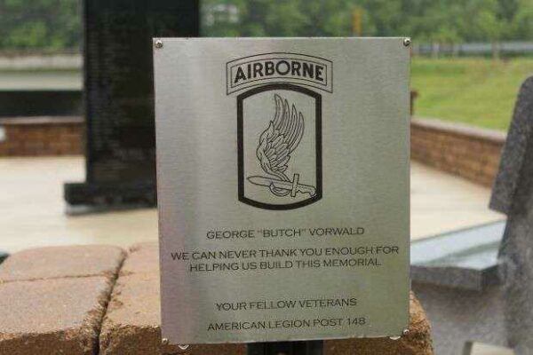 GEORGE “BUTCH” VORWALD MEMORIAL