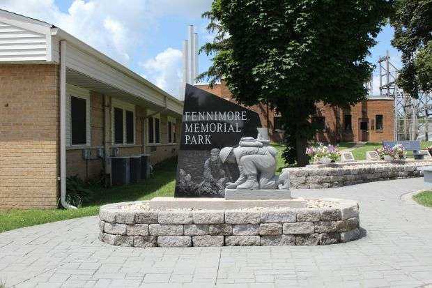 FENNIMORE MEMORIAL PARK ENTRANCE STONE