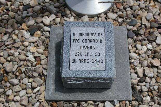 PFC CONRAD B MYERS MEMORIAL PAVER