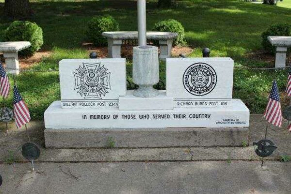 IN MEMORY OF THOSE WHO SERVED THEIR COUNTRY MEMORIAL CLOSEUP