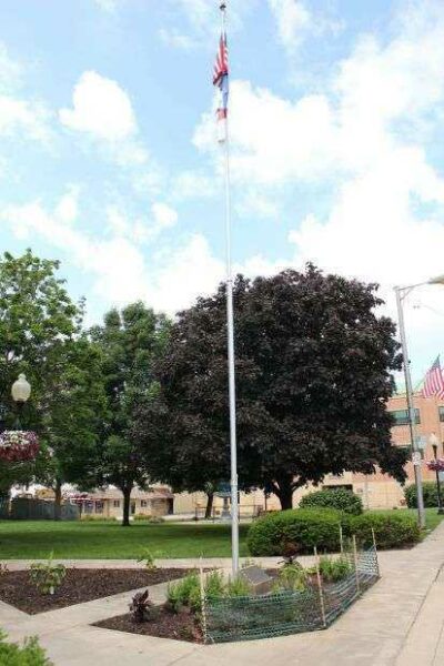 LANCASTER VETERANS FLAGPOLE MEMORIAL