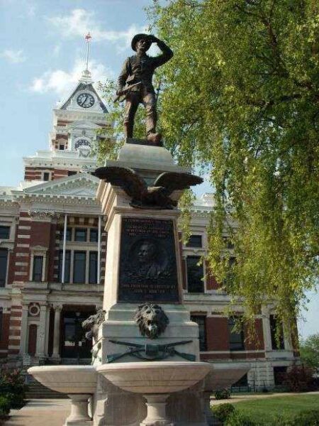 JOHNSON COUNTY CIVIL WAR MEMORIAL