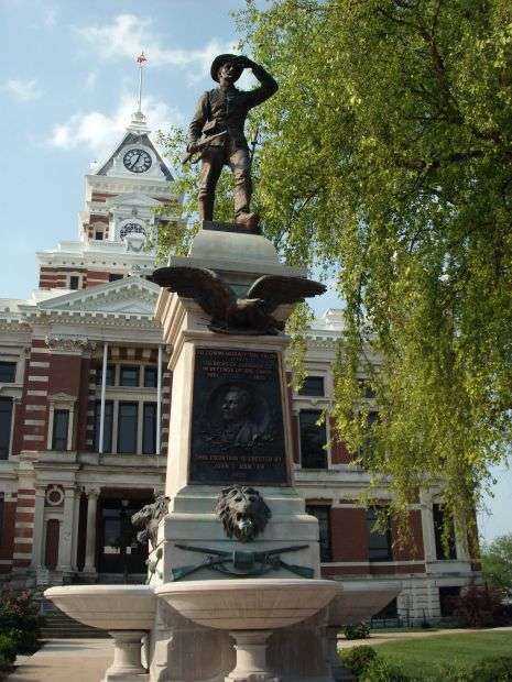 JOHNSON COUNTY CIVIL WAR MEMORIAL