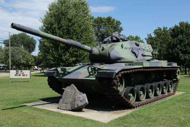VFW POST 2925 M60 COMBAT TANK MEMORIAL