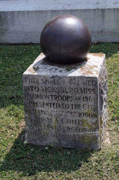 CITY OF MADISON CANNON BALL WAR MEMORIAL