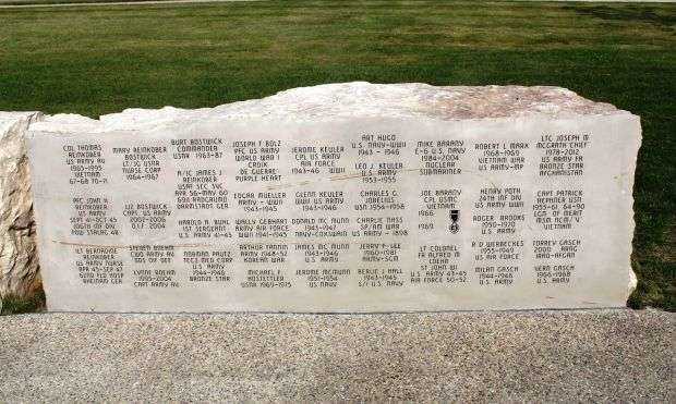 CHILTON VETERANS MEMORIAL HONOR ROLL WALL C