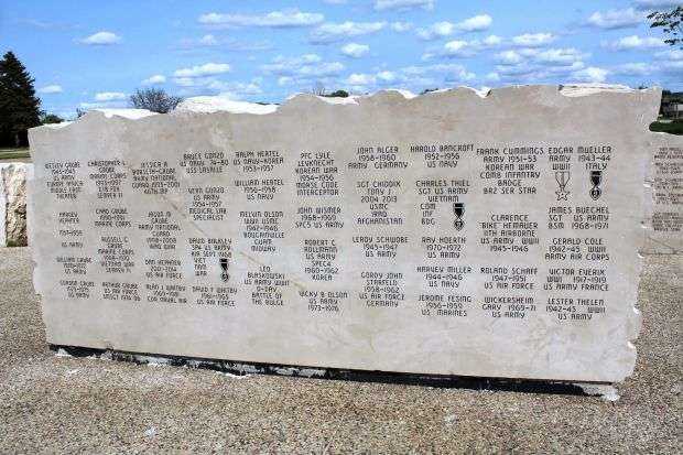 CHILTON VETERANS MEMORIAL HONOR ROLL WALL B