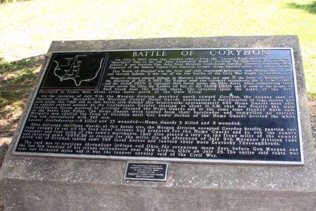 BATTLE OF CORYDON WAR MEMORIAL