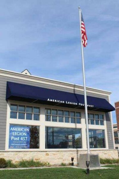 IN MEMORY OF HOWARD J. SCHROEDER MEMORIAL FLAGPOLE