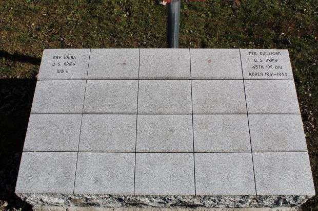 TIGERTON VETERANS MEMORIAL BRICKS E