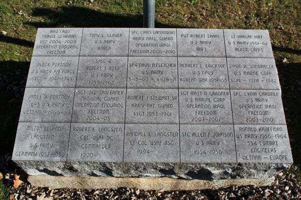 TIGERTON VETERANS MEMORIAL BRICKS D