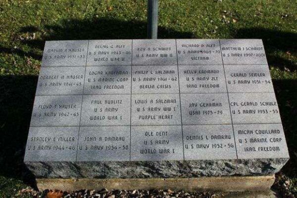 TIGERTON VETERANS MEMORIAL BRICKS A