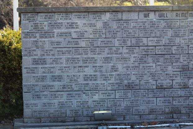 TIGERTON VETERANS MEMORIAL LEFT STONE SECTION A