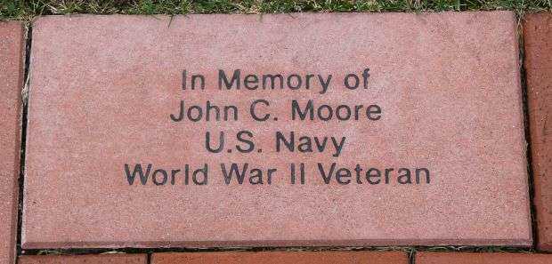 DOOR COUNTY MARITIME MUSEUM VETERANS MEMORIAL BRICK G