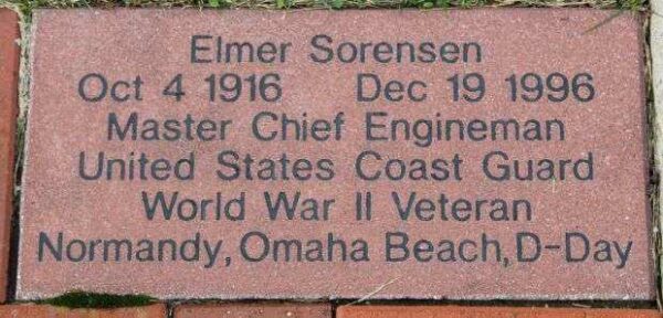 DOOR COUNTY MARITIME MUSEUM VETERANS MEMORIAL BRICK F